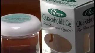 QuakeHold Clear Gel Installation Video [upl. by Gelhar]