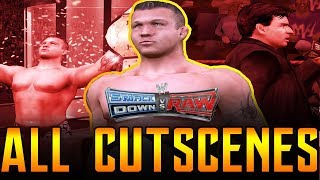 WWE Smackdown Vs Raw  ALL CUT SCENES  Season Mode RAW [upl. by Phelps]