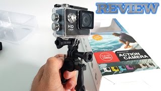 A9 1080P Action Camera REVIEW  A 30 Action Camera [upl. by Noxaj131]