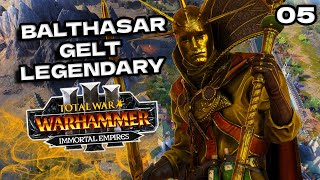 Total War Warhammer 3  Balthasar Gelt  Legendary Immortal Empires Campaign Episode 5 [upl. by Rafe]