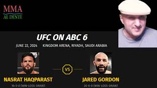 UFC on ABC 6 SAUDI ARABIA Full Prelims Predictions and Bets Whittaker vs Aliskerov [upl. by Ittak914]