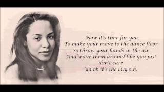 Aaliyah  Back And Forth Lyric Video [upl. by Meehaf]