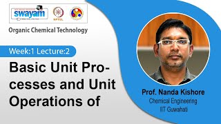 Lec 2 Basic Unit Processes and Unit Operations of OCT [upl. by Azmah663]