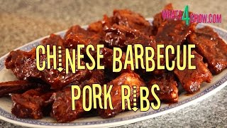 Chinese Barbecue Pork Ribs Tender succulent spare ribs in an aromatic Hoisin barbecue glaze [upl. by Anierdna]