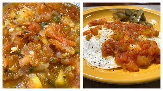 HOW TO MAKE HOMEMADE SALSA RANCHERA  HUEVOS RANCHEROS RECIPE  The JayLi Life [upl. by Adnuhsar]