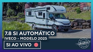 MOTORHOME 78 SI IVECO COM CÂMBIO AUTOMÁTICO  CHASSI IVECO DAILY 60180 HI MATIC  CARTEIRA B [upl. by Longmire343]