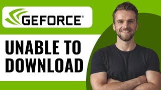 FIX GeForce Unable To Download Recommended Driver  Full Guide 2024 [upl. by Morel]