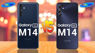 Samsung Galaxy M14 5G Vs Samsung Galaxy M14 4G [upl. by Sax]