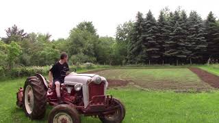 Using the new rototiller and starting the garden [upl. by Tamanaha883]