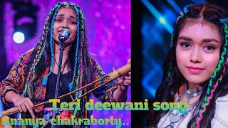 Teri deewani songperformed by ananya chakrabortysa re ga ma pa 2022 [upl. by Ellynad]