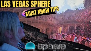 LAS VEGAS SPHERE  MUST KNOW TIPS FOR A BETTER EXPERIENCE TO SEE IT ALL DURING YOUR VISIT  sphere [upl. by Lacy]