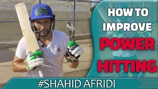 How To Improve Power Hitting  Shahid Afridi Net Session [upl. by Lachance]