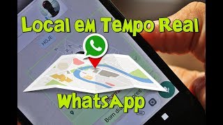 Nova Função WhatsApp Como ATIVAR Compartilhamento de sua Localização em Tempo Real com seus Contatos [upl. by Icnan573]