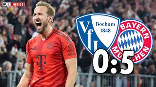 Schützenfest FC Bayern ZERLEGT den VfL Bochum und zeigt eine REAKTION [upl. by Ygief167]