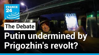 No longer untouchable Putin undermined by Prigozhins march on Moscow • FRANCE 24 English [upl. by Massie]