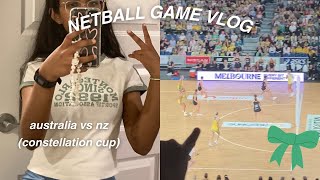 NETBALL GAME VLOG  constellation cup game 4 [upl. by Rednal73]