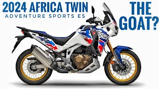 The New 2024 AFRICA TWIN Adventure Sports ES DCT  Is This The Best Africa Twin Ever Build [upl. by Teece]