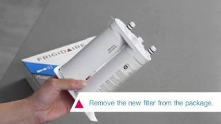 How to Install the Frigidaire PureSource2® Water Filter [upl. by Ahsemad607]