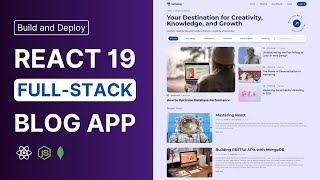 React Nodejs Blog App Full Tutorial Infinite Scroll User Roles Filters MERN Stack Blog Website [upl. by Hoover]