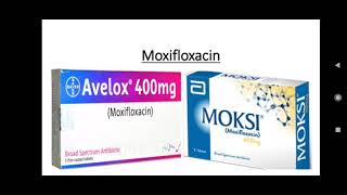 Moxifloxacin 400mg tabaveloxmoksi usesDosageSide effectsin HindiUrdu [upl. by Kristan]