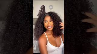 Half wig from BetterLengthHair 🤭 curlyhair naturalhair [upl. by Keligot]