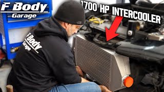 Installing My New 1700 HP Capable Treadstone Intercooler [upl. by Draned]