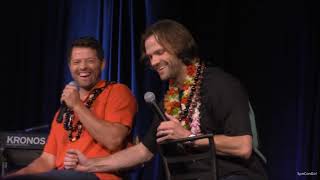 HonCon Misha Collins and Jared Padalecki FULL Panel 2017 [upl. by Coniah]