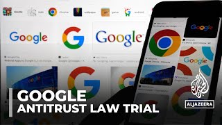 Google antitrust law trial US court says google is a monopolist violated law [upl. by Stoecker551]