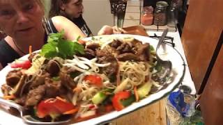 Asian Brown Rice Noodle Salad  oilfree and vegan [upl. by Richmond]