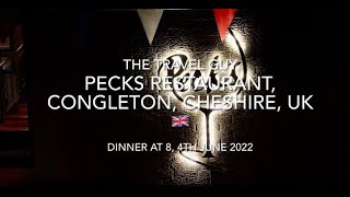 Pecks Restaurant Dinner At Eight June 2022 [upl. by Doowron322]