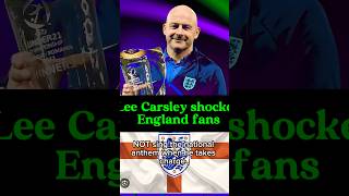 England v Ireland not singing nationals anthem leecarsleythreelionsengland premierleague [upl. by Pyszka]