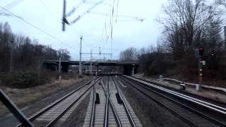 Führerstandsmitfahrt durch Berlin von Grünau nach Ruhleben [upl. by Nnaaras408]