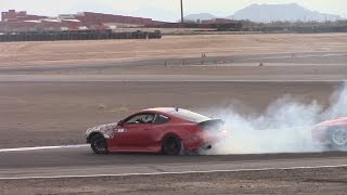 Hyundai Genesis Coupe LS2 Swap  Solo and Tandem Drifting [upl. by Tavish]