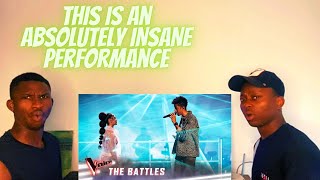 The Battles Zeek v Lara Lovely  The Voice Australia 2019  REACTION [upl. by Sargent713]