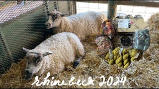 not another rhinebeck vlog ny sheep amp wool festival 2024 first time [upl. by Elocon]