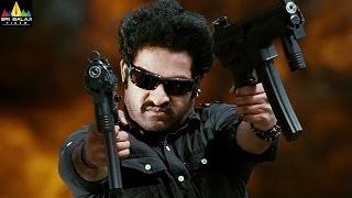 Shakti Movie Action Scenes Back to Back  Jr NTR Jackie Shroff Sonu Sood  Sri Balaji Video [upl. by Aimahc]