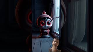 Babysitter come to baby sheru house 😮😱😬 horrorstorie shorts reaction [upl. by Ahsal]