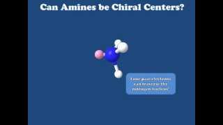 Nitrogen as a Chiral Center [upl. by Bull]