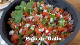 Authentic Pico de Gallo Recipe [upl. by Severn]