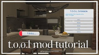 TOOL Mod and Better BuildBuy Mod Tutorial for The Sims 4  Build Like A Pro [upl. by Tcideneb]