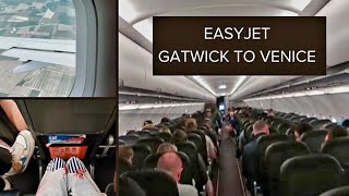 EasyJet London Gatwick to Venice A320  August 2023 [upl. by Eisteb]