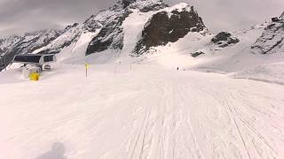 SaasFee Panorama Piste 10bMP4 [upl. by Alehtse543]