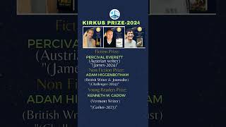 Kirkus Prize2024Percival EverettAdam HiggenbothamKenneth M Cadow Literary Award Winners2024 [upl. by Annirac]