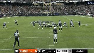 Raiders Fake Punt Completely Fools Broncos [upl. by Lua278]