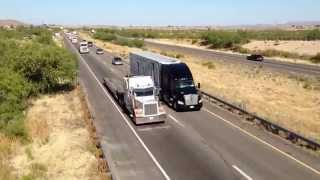 Don Steele Funeral Procession Barnetts Towing [upl. by Litha361]