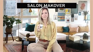 SALON MAKEOVER  Je décore notre salon  Industriel eclectique boho [upl. by Appel]