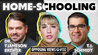 Opposing Views Is HomeSchooling Better  Dr T Jameson Brewer amp T J Schmidt  MP Podcast 132 [upl. by Salli118]