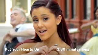 EVERY ariana grande song from shortest to longest [upl. by Alysia]