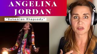 Vocal CoachOpera Singer FIRST TIME REACTION to Angelina Jordan performing quotBohemian Rhapsodyquot [upl. by Ammeg]