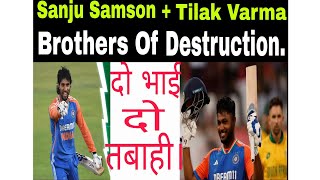 SA vs IND4th T20ISanju SamsonTilak Power recordbreaking India to series win  Victory over SA [upl. by Fitts81]